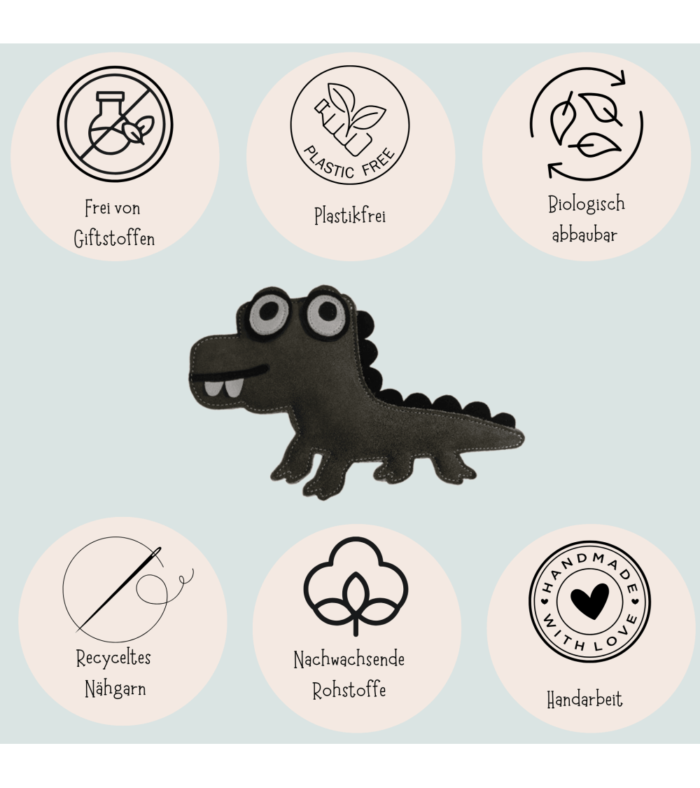 Hundespielzeug Krokodil "Albert Alligator"