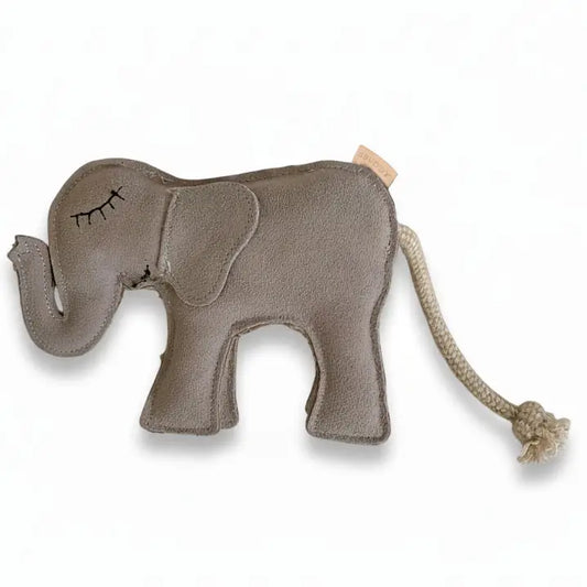 Hundespielzeug aus Leder „Elefant“