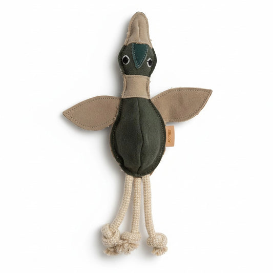 Hundespielzeug aus Leder „Ente“