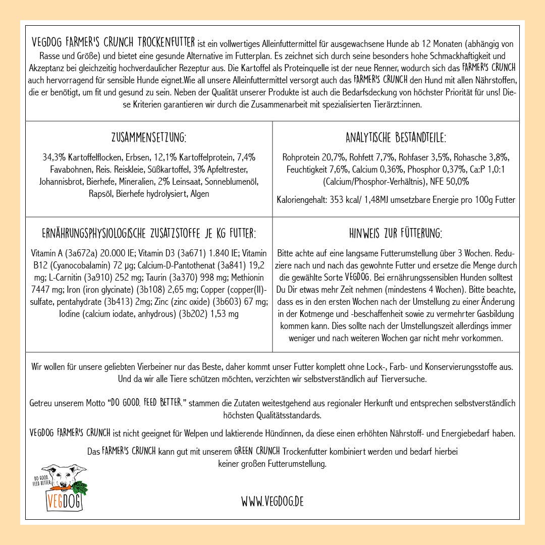 FARMER'S CRUNCH Trockenfutter