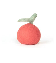 Load image into Gallery viewer, Hundespielzeug aus Wollfilz &quot;Apfel&quot;