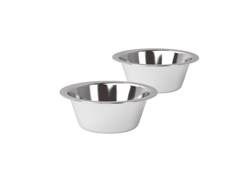 Set Edelstahlnapf für dogBar S und S-large