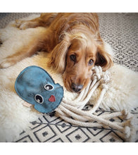 Laden Sie das Bild in den Galerie-Viewer, Oktopus &quot;Karla Krake&quot; - 2in1 Hundespielzeug &amp; Dummy