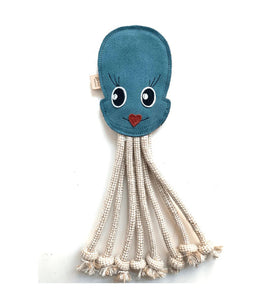 Oktopus "Karla Krake" - 2in1 Hundespielzeug & Dummy