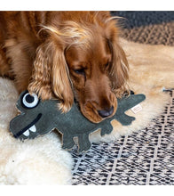 Load image into Gallery viewer, Hundespielzeug Krokodil &quot;Albert Alligator&quot;