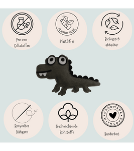 Hundespielzeug Krokodil "Albert Alligator"