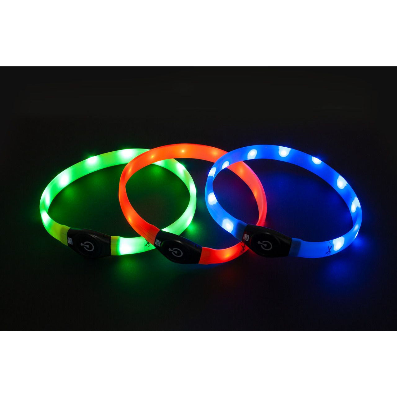 Visio Light LED Schlauchhalsband breit