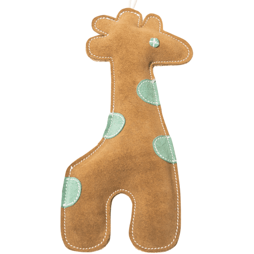 Giraffe - Wildleder Hundespielzeug - Lottes Liebling 