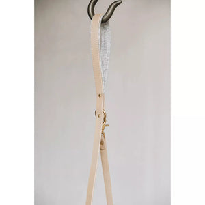 Kurze Hundeleine aus Leder Hitch Air