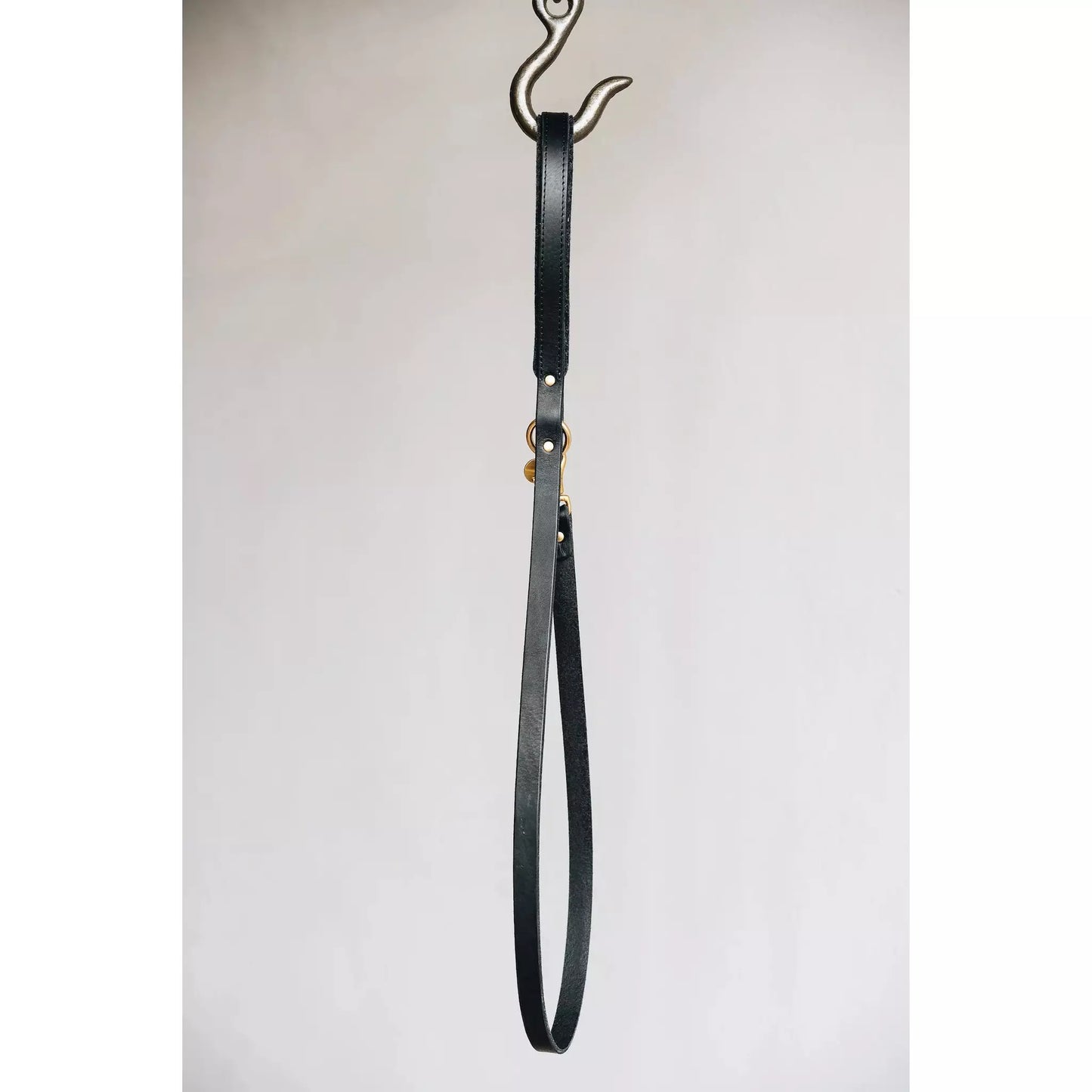 Kurze Hundeleine aus Leder Hitch Air