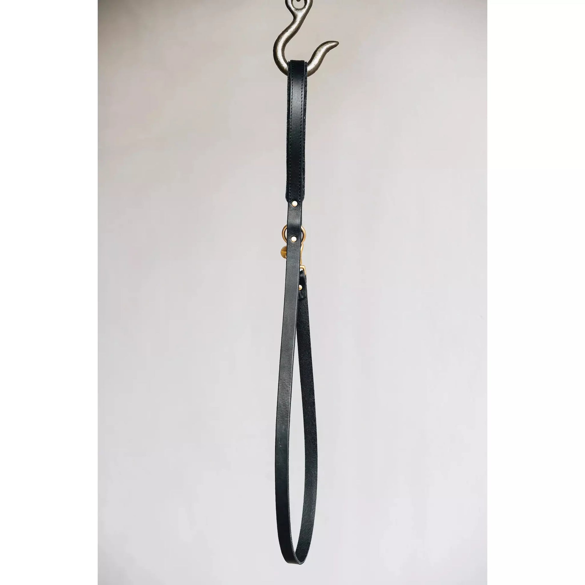 Kurze Hundeleine aus Leder Hitch Air