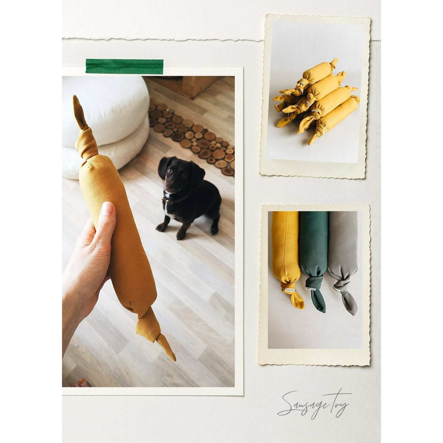 Hundespielzeug Sausage