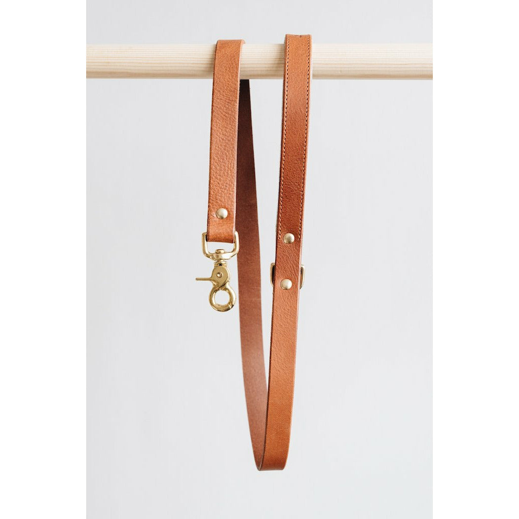 Kurze Lederleine Hitch