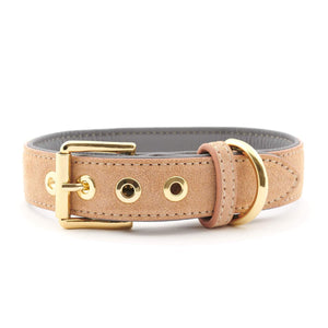 Leder Hundehalsband CORAL X SEA SALT // LIMITED - Lottes Liebling (Inh. Marion Ots)