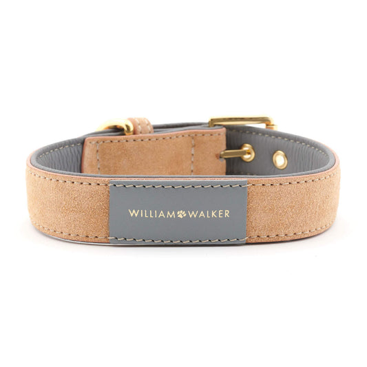 Leder Hundehalsband CORAL X SEA SALT // LIMITED - Lottes Liebling (Inh. Marion Ots)