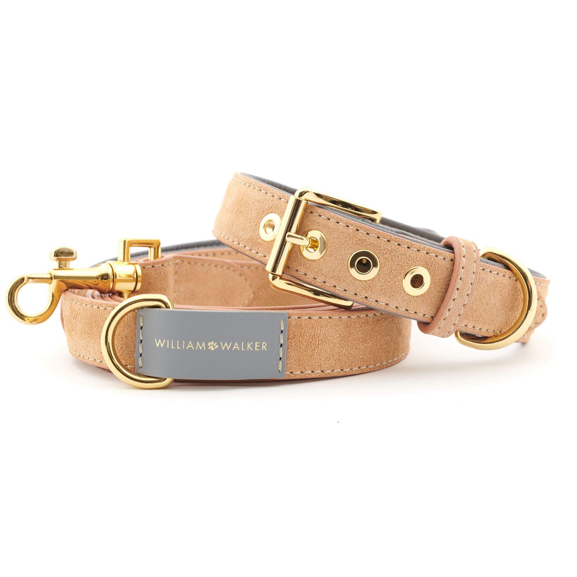 Leder Hundehalsband CORAL X SEA SALT // LIMITED - Lottes Liebling (Inh. Marion Ots)