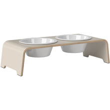 Laden Sie das Bild in den Galerie-Viewer, dogBar® HPL cashmere grey mit Porzellan