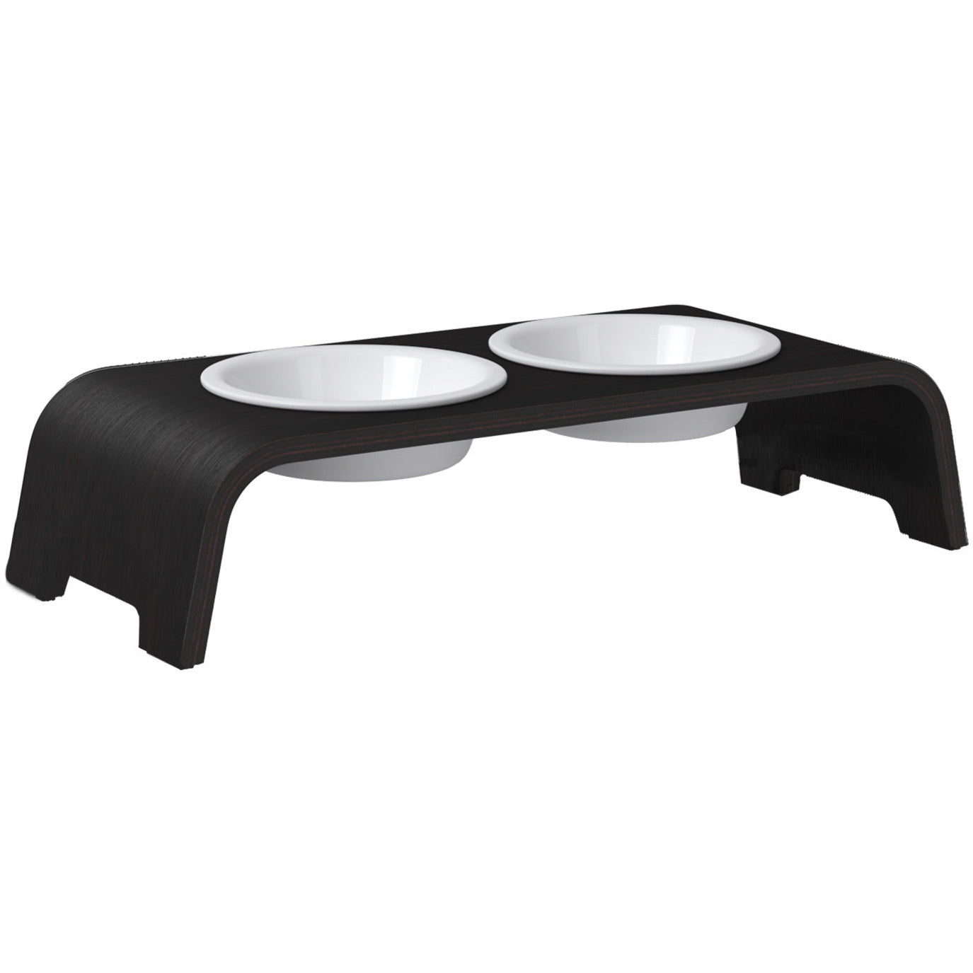 dogBar® Eiche dunkel mit Porzellan