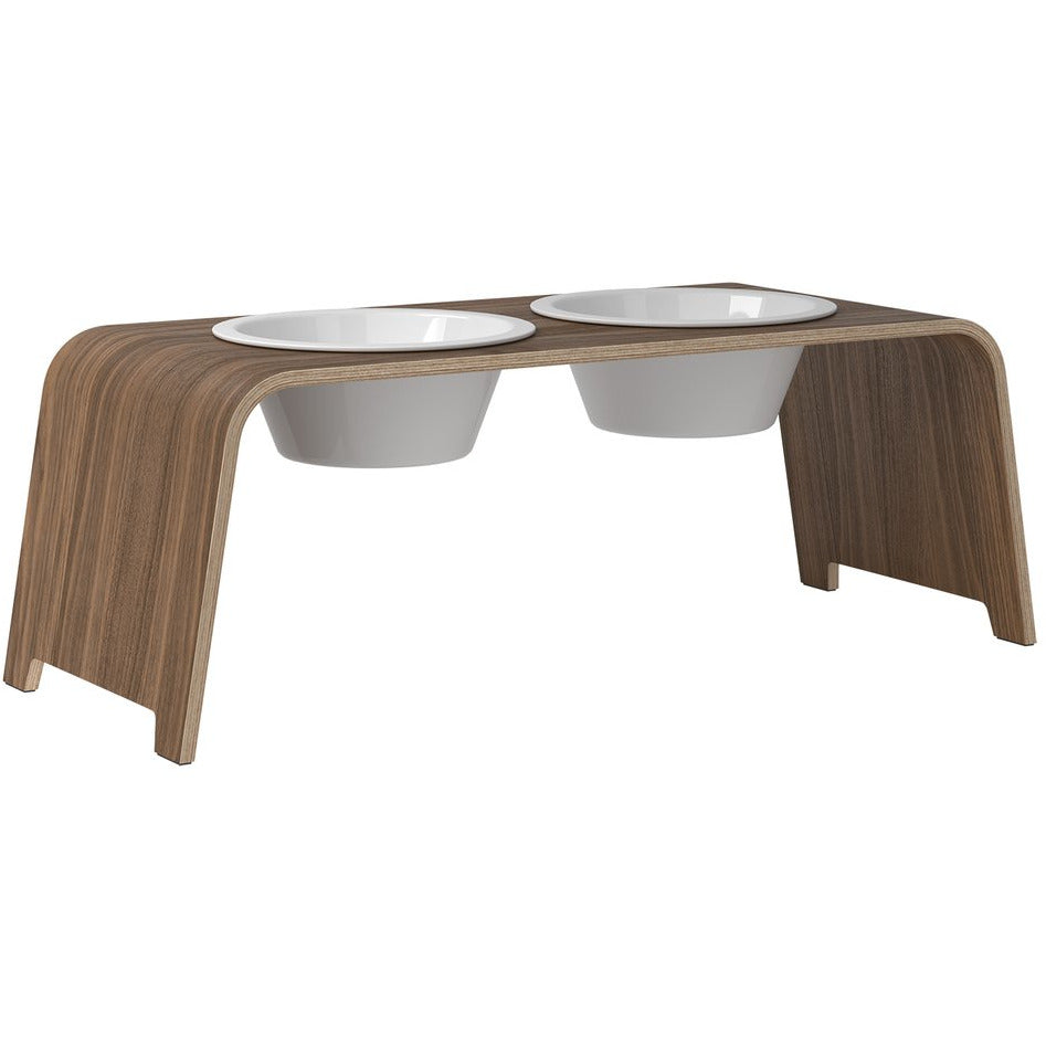 dogBar® Nussbaum mit Porzellan