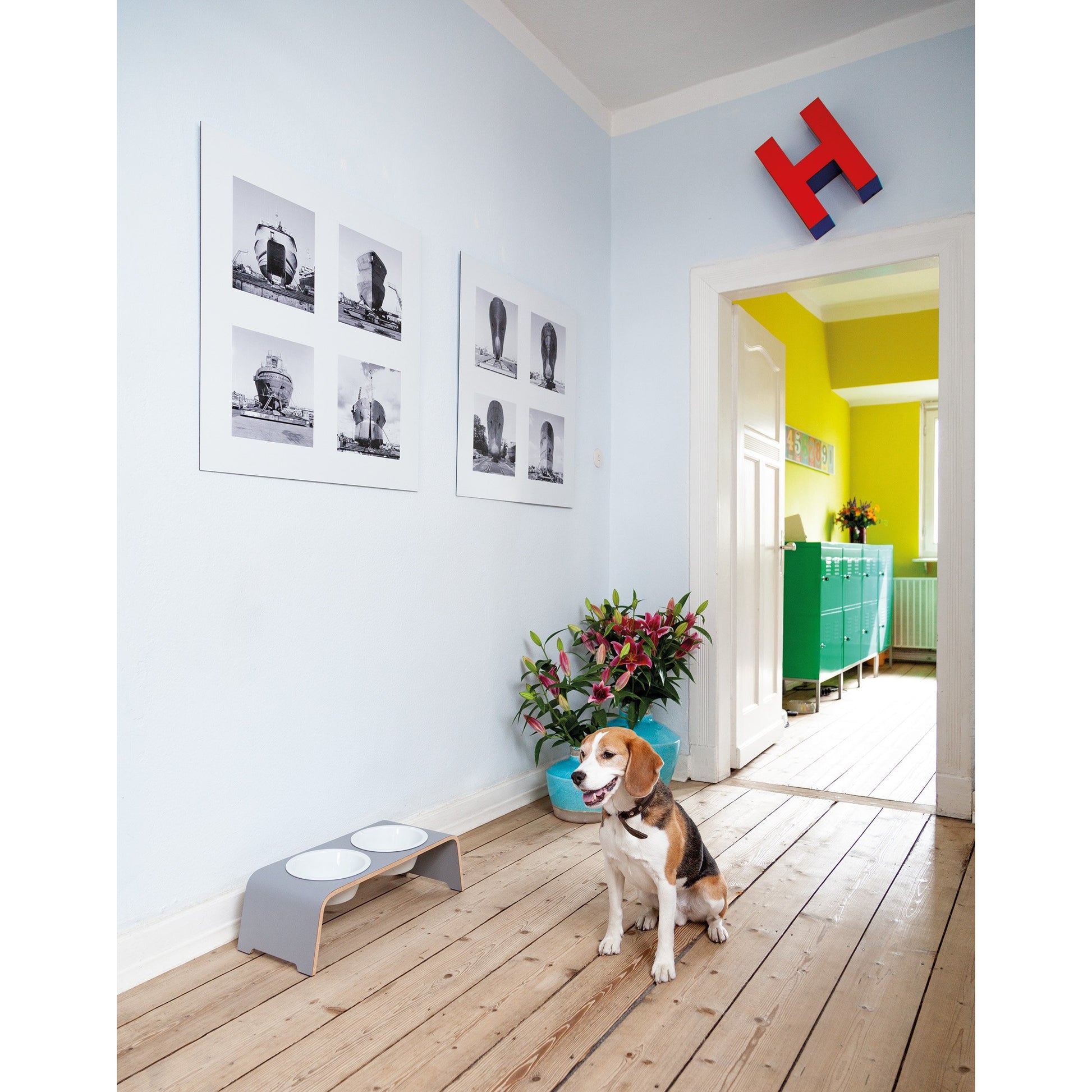 dogBar® HPL grau mit Porzellan - Lottes Liebling (Inh. Marion Ots)