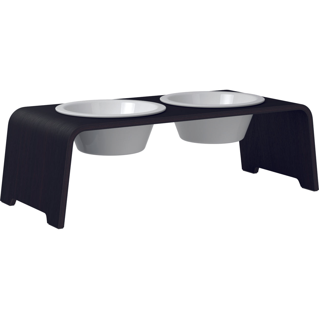 dogBar® Eiche dunkel mit Porzellan