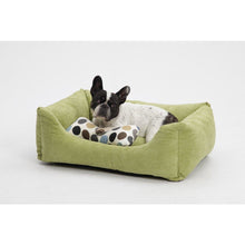 Load image into Gallery viewer, Hundekörbchen Box Bett Madison grün - Lottes Liebling (Inh. Marion Ots)