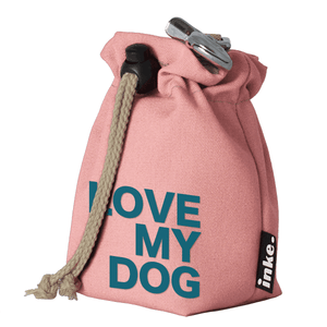 Leckerlibeutel LoveMyDog rosa