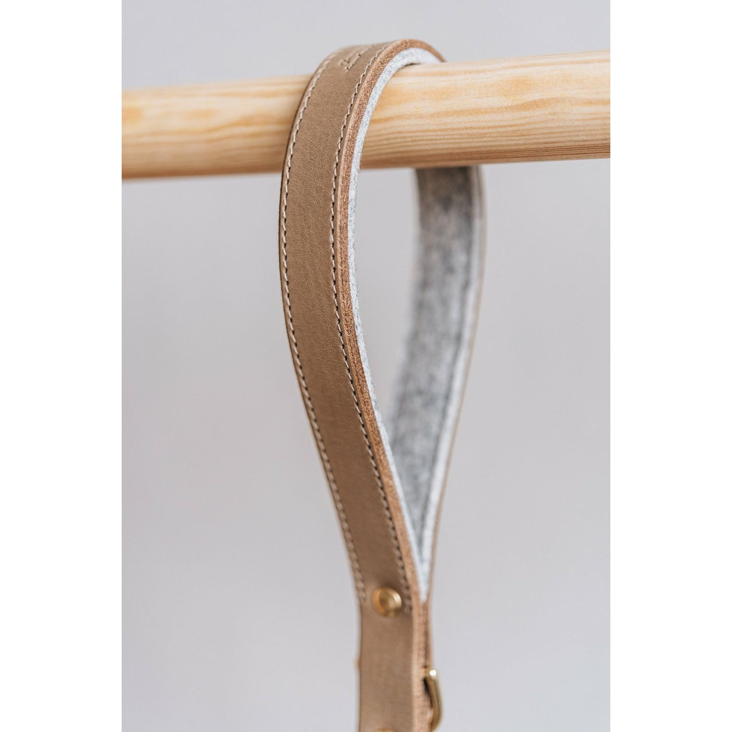 Kurze Lederleine Hitch