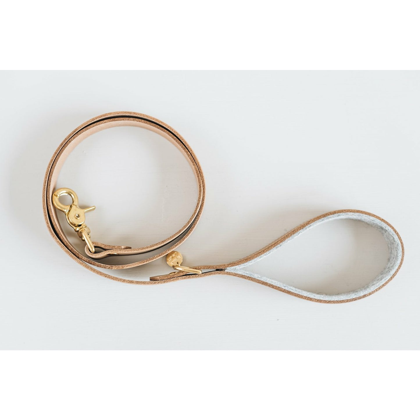 Kurze Lederleine Hitch