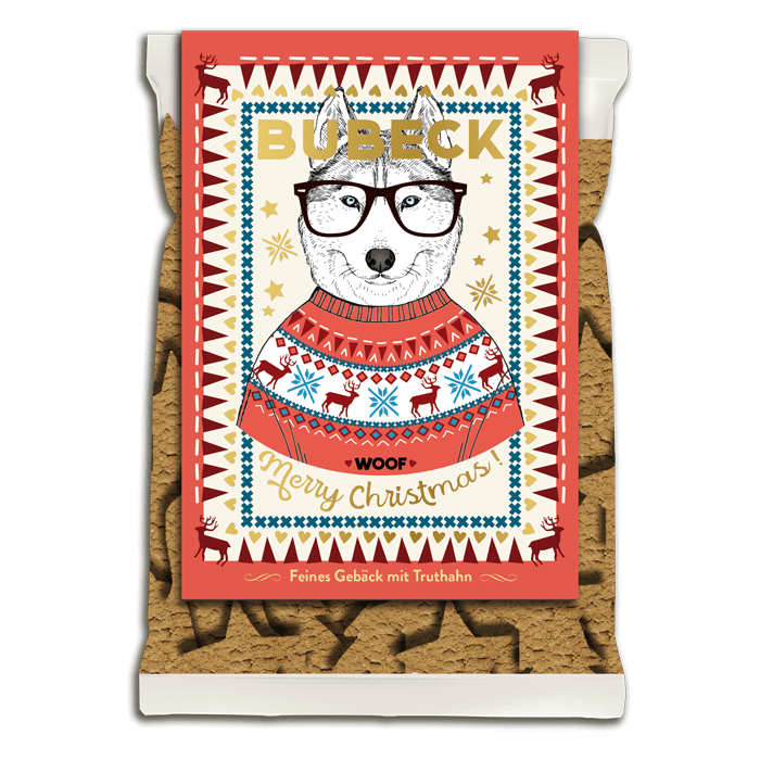 Weihnachtskeks Husky - feines Gebäck mit Truthahn - Lottes Liebling (Inh. Marion Ots)