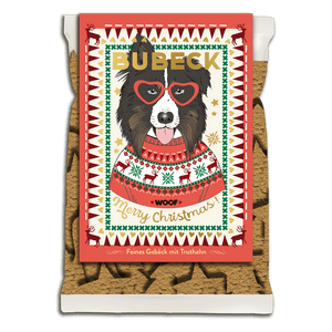 Weihnachtskeks Australian Shepherd - feines Gebäck mit Truthahn - Lottes Liebling (Inh. Marion Ots)